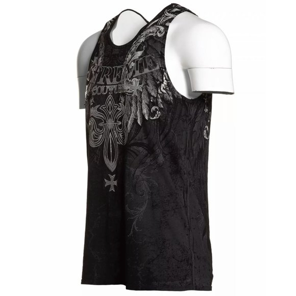 XTREME COUTURE by AFFLICTION Men's Tank BOLD CIPHE - Picture 6 of 7